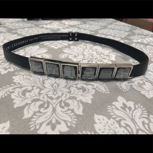 Armani Exchange Gemstone Belt, NEVER WORN